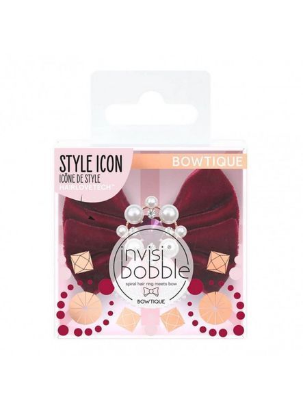Резинка-браслет для волосся invisibobble BOWTIQUE BRITISH ROYAL TAKE A BOW NC001030 фото