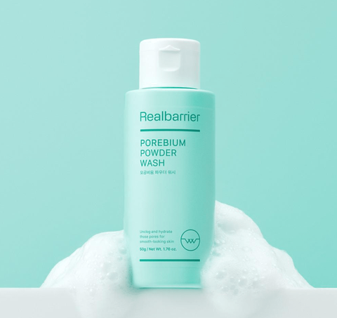 Ензимна пудра для глибокого очищення Real Barrier Porebium Powder Wash 50g NC001899 фото