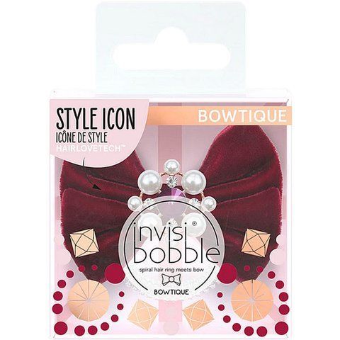 Резинка-браслет для волосся invisibobble BOWTIQUE BRITISH ROYAL TAKE A BOW NC001030 фото