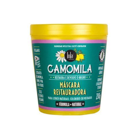Маска відновлююча для блонду Lola From Rio CAMOMILA Mascara, 230 г NC003293 фото