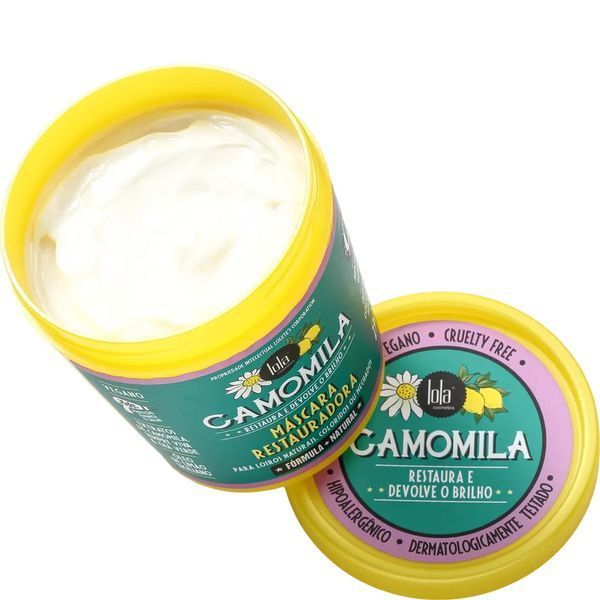 Маска відновлююча для блонду Lola From Rio CAMOMILA Mascara, 230 г NC003293 фото