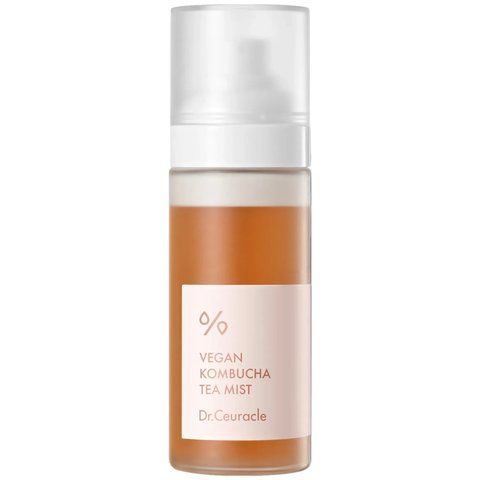Веганський міст-спрей з екстрактом комбучі і чорного чаю Dr.Ceuracle Vegan Kombucha Tea Mist, 80 мл NC003997 фото