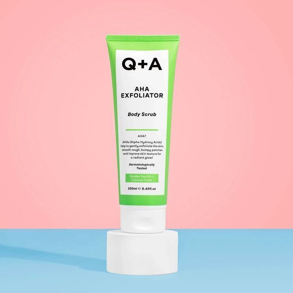 Скраб для тіла з AHA-кислотами Q+A AHA Exfoliator Body Scrub, 250 ml NC001488 фото Скраб для тіла з AHA-кислотами Q+A AHA Exfoliator Body Scrub, 250 ml NC001488 фото