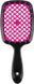 Гребінець для волосся Janeke Superbrush small Чорний з рожевим NC000636 фото 2
