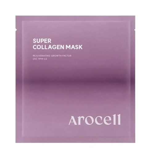 Гідрогелева маска з колагеном і пептидами для ліфтингу та зволоження Arocell Super Collagen Mask, 1 шт NC004121 фото