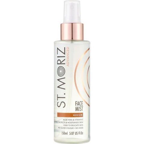 Автобронзат-спрей для обличчя St Moriz Advanced Gradual Self Tanning Face Mist Medium, 150ml NC002404 фото