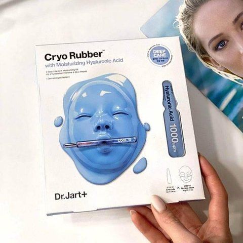 Альгінатна маска Dr. Jart Cryo Rubber Глибокозволожуюча маска з гіалуроновою кислотою, 48 мл NC000015 фото