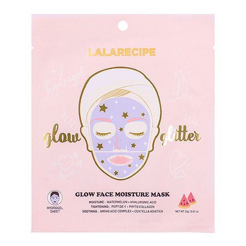 Гідрогелева маска для зволоження і сяяння шкіри обличчя LALARECIPE Glow Face Moisture Mask, 23 г NC003295 фото