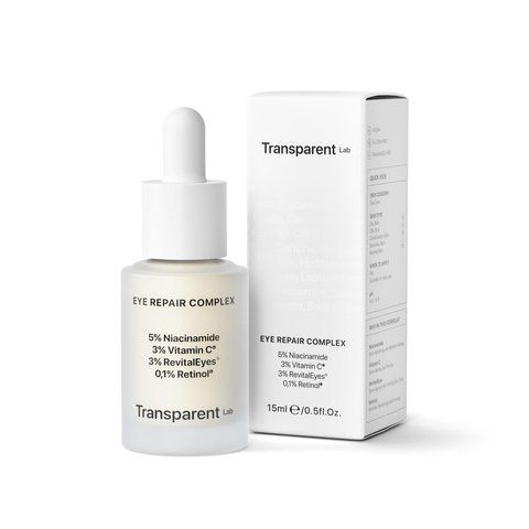 Нічна сироватка для контуру очей TRANSPARENT-LAB Eye Repair Complex 15 мл NC001639 фото