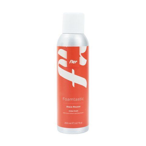 Мус для гоління з екстрактом моркви та олією ши Fler Foamtastic Amber Shave Mousse, 200 мл NC002958 фото