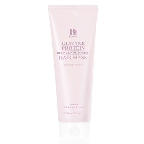 Глибоковідновлююча білкова маска для волосся з гліцином BENTON Glycine Protein Deep Conditioning Hair Mask, 220 мл NC004079 фото
