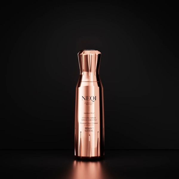 Спрей для блиску та глибокого зволоження з термозахистом NEQI Diamond Glass Ultimate Styling Spray, 180ml NC003884 фото