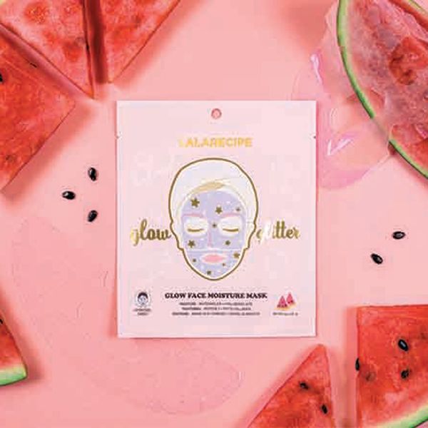 Гідрогелева маска для зволоження і сяяння шкіри обличчя LALARECIPE Glow Face Moisture Mask, 23 г NC003295 фото