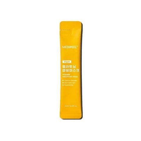 Освітлювальна вітамінно-колагенова маска-плівка для обличчя Medi-Peel Vegan Vitamin Collagen Wrapping Mask, 4 мл NC003400 фото