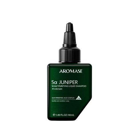 Рідкий пілінг-шампунь для шкіри голови AROMASE 5&alpha; Juniper Scalp Purifying Liquid Shampoo, 40 мл NC004714 фото