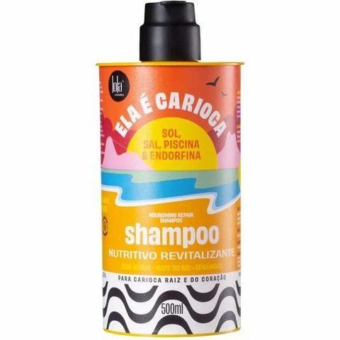Поживний відновлюючий шампунь для волосся Lola From Rio Ela &eacute; Carioca Nutritive Revitalizing Shampoo, 500мл NC001876 фото