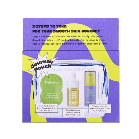 Набір мініатюр BY WISHTREND Smooth Skin Journey Kit, 5 х 1г + 10 мл + 10 мл NC003155 фото
