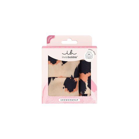 Водовідштовхувальний тюрбан для душу для волосся Invisibobble Set Showerwrap Leo NC003426 фото
