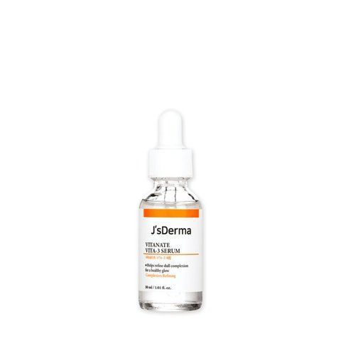 Серум для вирівнювання тону шкіри з ніацинамідом J&rsquo;sDerma Vitanate VITA-3 Serum, 30 мл NC002600 фото