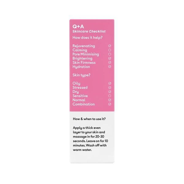 Мультивітамінна маска для обличчя Q+A Vitamin A.C.E. Warming Gel Mask, 75 мл NC000196 фото