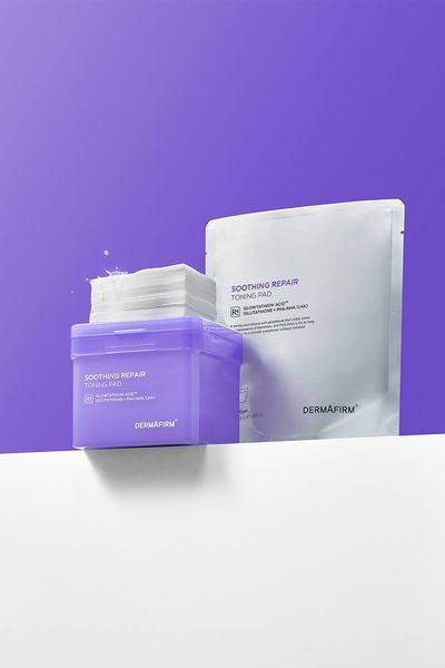 Заспокійливі відновлюючі патчі DermАfirm Soothing Repair Toning Pad R4, 70 шт NC002749 фото