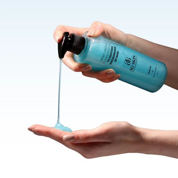 Зволожуючий очищувальний гель AG SKIN Moisturizing Cleansing Gel, 230 мл NC004901 фото