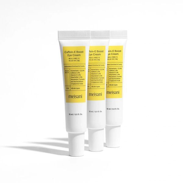 Крем з кофеїном та вітаміном Е для шкіри навколо очей Meisani Caffein-E Boost Eye Cream, 15 мл NC004648 фото
