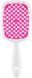 Гребінець для волосся Janeke Superbrush small Білий з рожевим NC000638 фото 3