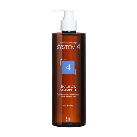 Шампунь №4 для жирної і чутливої шкіри голови Sim Sensitive System 4 №4 Shale Oil Shampoo, 500 мл NC004238 фото