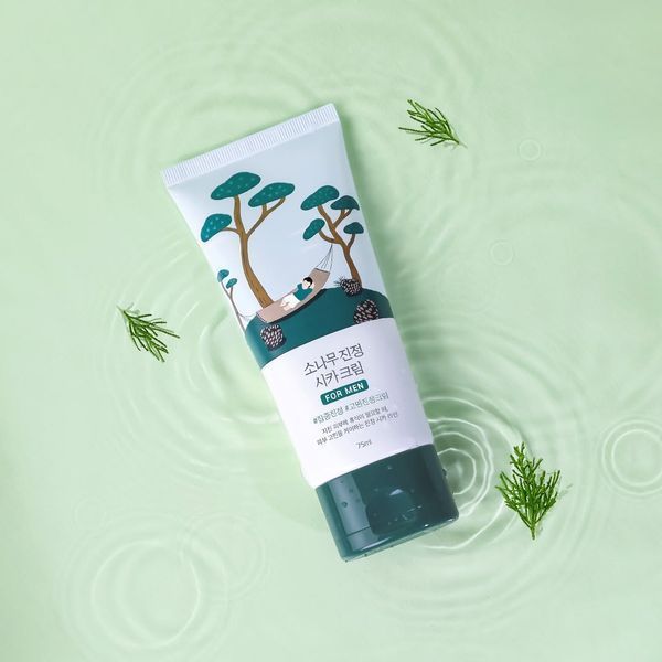 Заспокійливий крем для чоловіків ROUND LAB For Men Pine Calming Cica Cream, 75 ml NC003380 фото