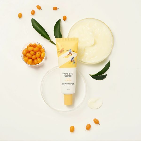 Освітлювальний крем з вітаміном C та ніацинамідом ROUND LAB Vita Niacinamide Dark Spot Cream, 50 ml NC002583 фото