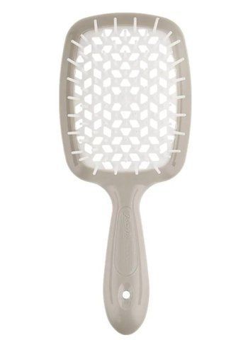 Гребінець для волосся Janeke Superbrush сірий з білим NC000591 фото