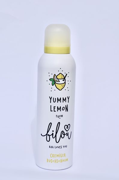 Пінка для душу BILOU Yummy lemon, 200 мл NC000049 фото Пінка для душу BILOU Yummy lemon, 200 мл NC000049 фото