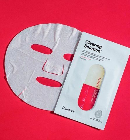 Тканинна маска очищуюча для проблемної шкіри Dr.Jart+ Clearing Solution, 28мл NC000028 фото