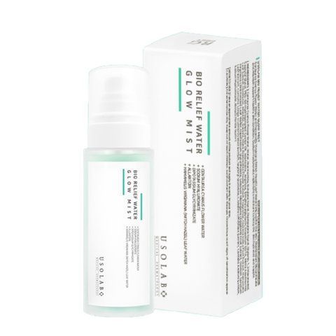 Заспокійливий, освіжаючий та гідратуючий тонер-cпрей USOLAB Bio Relief Water Glow Mist, 100 мл NC004282 фото