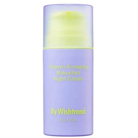 Нічний крем з ретинолом та бакучіолом By Wishtrend Vitamin A-mazing Bakuchiol Night Cream 30мл NC000720 фото