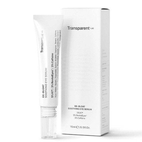 Сироватка для контуру очей TRANSPARENT-LAB De-Bloat soothing eye serum, 15 мл NC001644 фото
