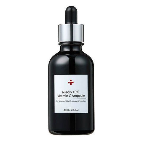 Сироватка з ніацинамідом 10% та вітаміном С CU SKIN Dr.Solution Niacin 10% Vitamin C Ampoule 50 мл NC001999 фото
