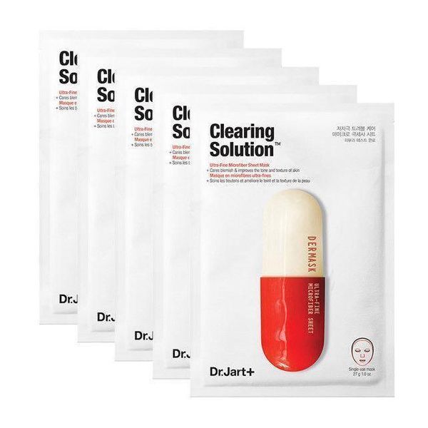 Тканинна маска очищуюча для проблемної шкіри Dr.Jart+ Clearing Solution, 28мл NC000028 фото