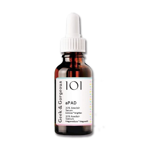 Сироватка з азелогліцином Geek & Gorgeous 101 aPAD 20% Azeclair Serum 30 ml NC001515 фото Сироватка з азелогліцином Geek & Gorgeous 101 aPAD 20% Azeclair Serum 30 ml NC001515 фото