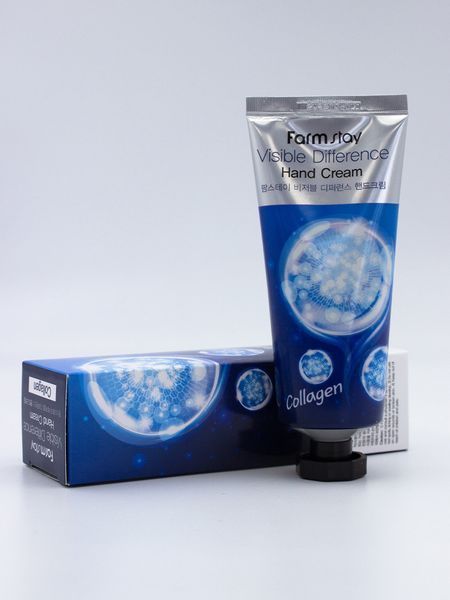 Крем для рук з колагеном Farmstay Visible Difference Collagen Hand Cream 100 ml NC000359 фото