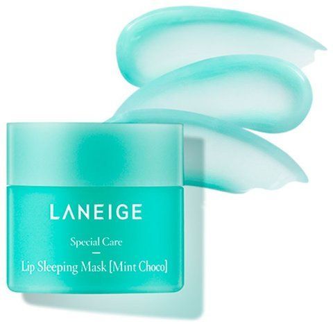 Нічна відновлююча маска для губ Laneige Lip Sleeping Mask (Mint Choco) 8г NC000129 фото