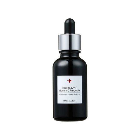 Сироватка з ніацинамідом 20% та вітаміном С CU SKIN Dr.Solution Niacin 20% Vitamin C Ampoule 30 мл NC002000 фото