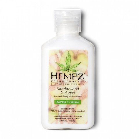 Молочко для тіла "Сандал-Яблуко" HEMPZ 66мл NC000841 фото
