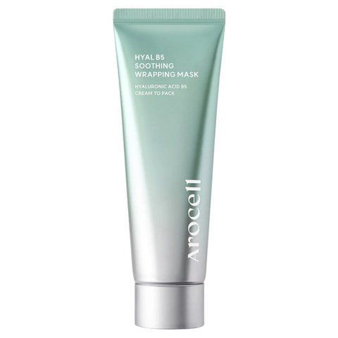 Заспокійлива маска-плівка з гіалуроновою кислотою та пантенолом Arocell Hyal B5 Soothing Wrapping Mask, 80 мл NC004084 фото