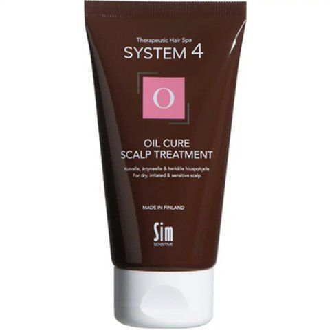 Пілінгова маска &laquo;О&raquo; для очищення шкіри голови Sim Sensitive System 4 O Oil Cure, 75 мл NC004239 фото