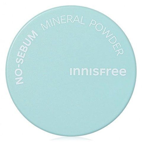 Пудра для обличчя розсипчаста матуюча безбарвна Innisfree No Sebum Mineral Powder 5g NC002370 фото