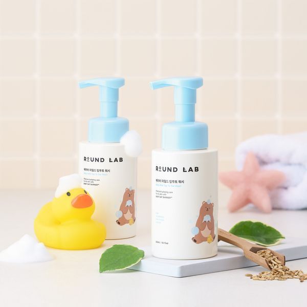 Дитяча пінка для купання ROUND LAB Baby Mild Top To Toe Wash, 300 ml NC003491 фото