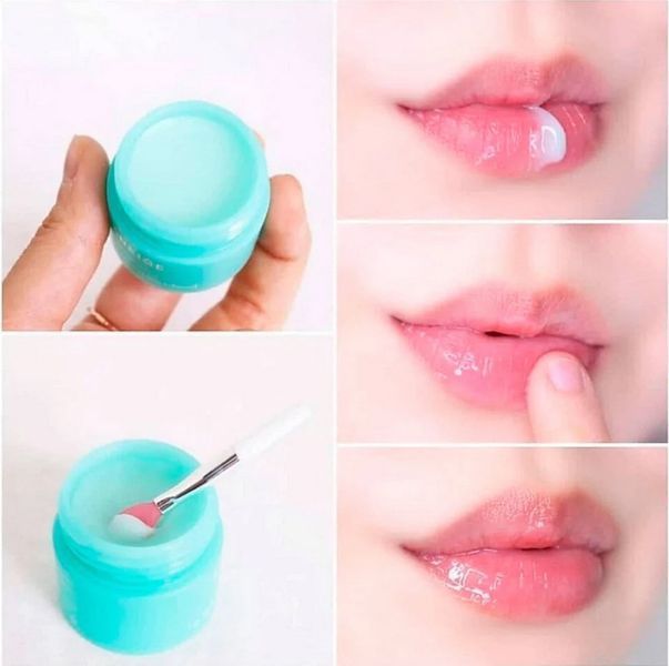 Нічна відновлююча маска для губ Laneige Lip Sleeping Mask (Mint Choco) 8г NC000129 фото