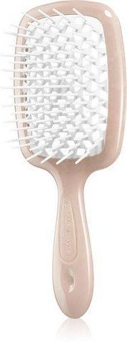 Гребінець для волосся Janeke Superbrush бежевий з білим NC000593 фото